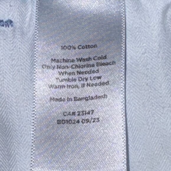 Talbots Light Blue Cropped Pants - Picture 12 of 13